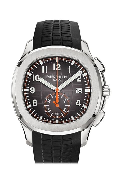 patek philippe aquanaut black dial automatic men's chronograph watch 5968a-001|patek aquanaut 5968a 001.